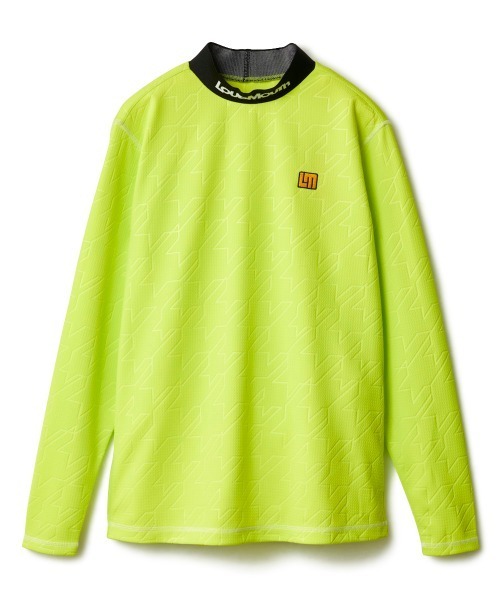 Loudmouth（ラウドマウス）の「【Loudmouth/ラウドマウス】エンボスジャージモックネック長袖シャツ　ゴルフ（シャツ/ブラウス・メンズ・ライトグリーン/ピンク/ホワイト/ブルー/ブラック・X-LARGE/LARGE/XX-LARGE/MEDIUM）」の17枚目の写真