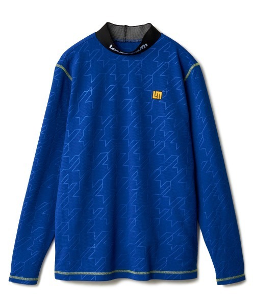 Loudmouth（ラウドマウス）の「【Loudmouth/ラウドマウス】エンボスジャージモックネック長袖シャツ　ゴルフ（シャツ/ブラウス・メンズ・ライトグリーン/ピンク/ホワイト/ブルー/ブラック・X-LARGE/LARGE/XX-LARGE/MEDIUM）」の21枚目の写真
