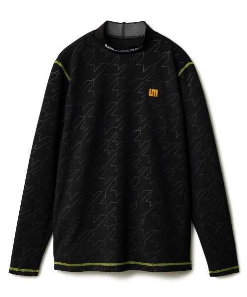 Loudmouth（ラウドマウス）の「【Loudmouth/ラウドマウス】エンボスジャージモックネック長袖シャツ　ゴルフ（シャツ/ブラウス・メンズ・ライトグリーン/ピンク/ホワイト/ブルー/ブラック・X-LARGE/LARGE/XX-LARGE/MEDIUM）」の13枚目の写真