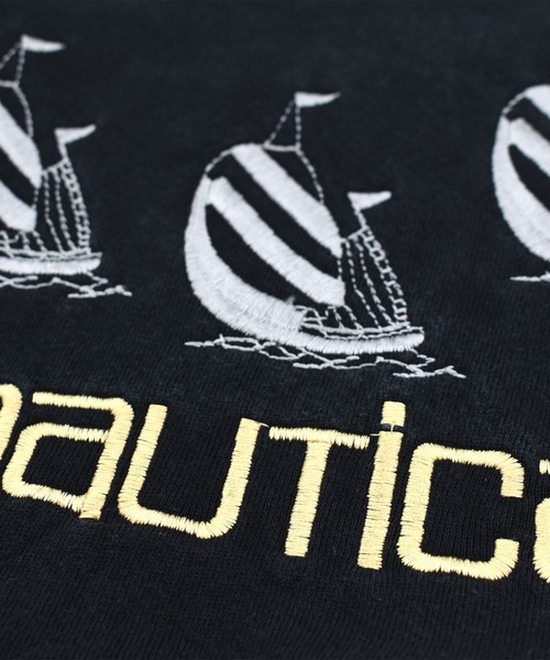 NAUTICA(ノーティカ)の「【USED】90’s NAUTICA ロゴ スウェット(スウェット・メンズ・ブラック・LARGE)」の3枚目の写真