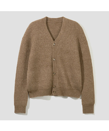 AGOD（エージーオーディー）の「Hairy Golji Knit Cardigan [Camel]（ニット/セーター・メンズ）」