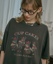 CPGN STUDIO（コンパーニョ）の「Cupcake Pigment Short Sleeve T-Shirt Smoke Black（Tシャツ/カットソー・メンズ）」
