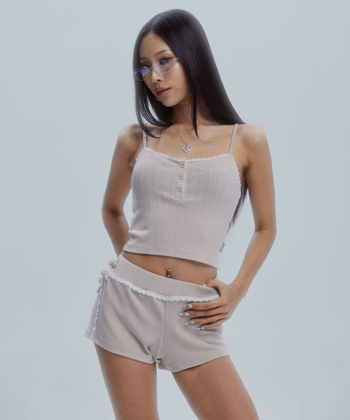 GILAARCHIVE（ギラアーカイブ）の「RACE SHIRRING SHORTS_BE（その他パンツ・レディース・その他・FREE）」の4枚目の写真