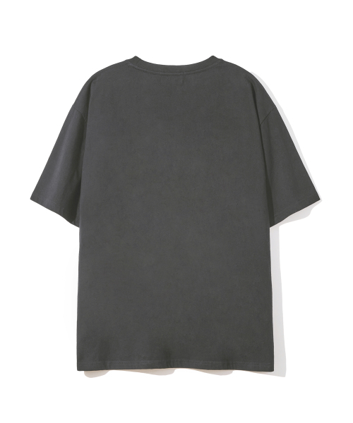 CNVS（ベティ ブープ）の「[ピンク&times;ニット]ムードディップTシャツ_チャコール（Tシャツ/カットソー・レディース・チャコール・SMALL/LARGE）」の2枚目の写真