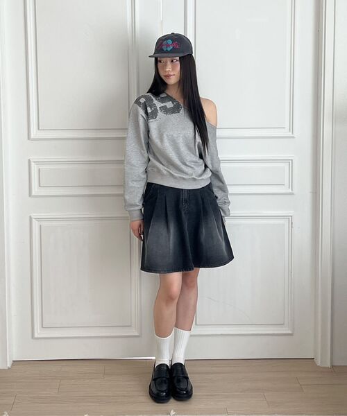 Midnight Move（ミッドナイトムーブ）の「crop 89 mtm (green)（スウェット・レディース・その他・FREE）」の8枚目の写真