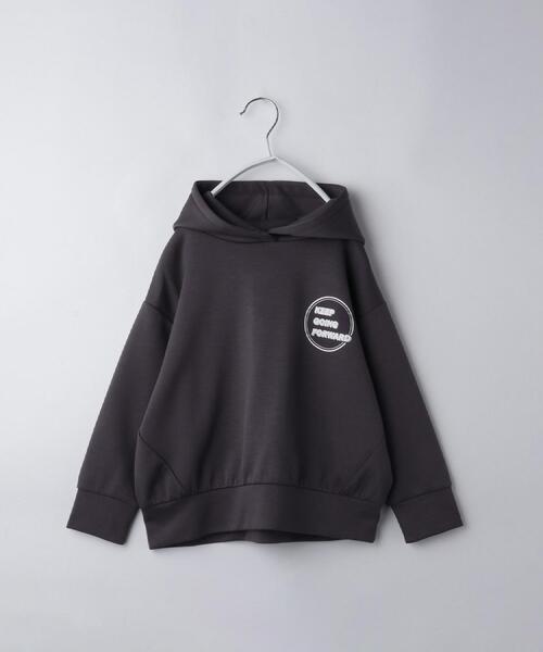 THE SHOP TK （ザ ショップ ティーケー ）の「【110－160】ダンボールプルパーカ/セットアップ可（パーカー・キッズ・ブラック/グリーン・14/13/12/11/16/15 ）」の15枚目の写真