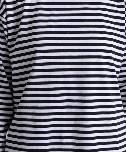 studio CLIP（スタディオクリップ）の「アソートラウンドヘムロングスリーブTシャツ（Tシャツ/カットソー・レディース・アイボリー/その他1/ホワイト/その他2・FREE）」の13枚目の写真