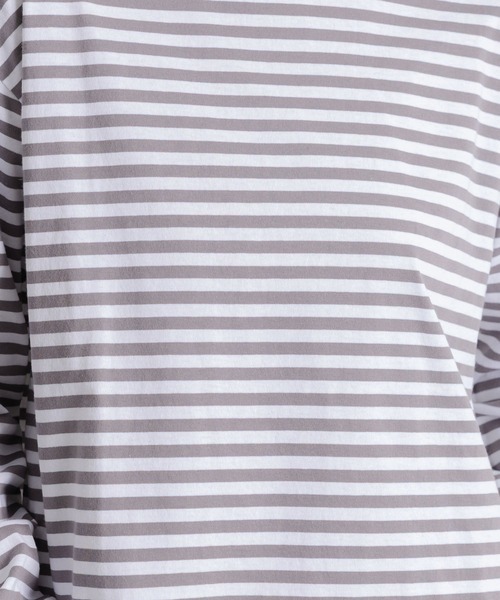 studio CLIP（スタディオクリップ）の「アソートラウンドヘムロングスリーブTシャツ（Tシャツ/カットソー・レディース・アイボリー/その他1/ホワイト/その他2・FREE）」の14枚目の写真