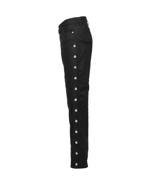 JUN/NAKAYAMA(ジュンナカヤマ)の「SIDE BUTTON PANTS(その他パンツ・メンズ・ブラック/グリーン系カモフラージュ・32/30/28)」の4枚目の写真