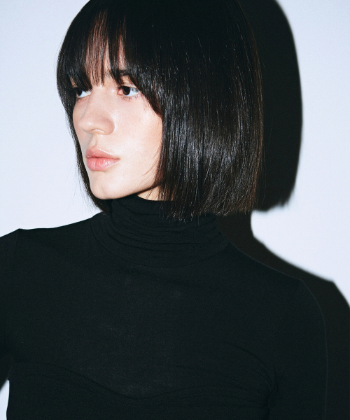 NICK&NICOLE（ニックアンドニコール）の「[ESSENTIAL] MINIMAL SPAN TURTLENECK_BLACK（Tシャツ/カットソー・レディース・その他・FREE）」の3枚目の写真