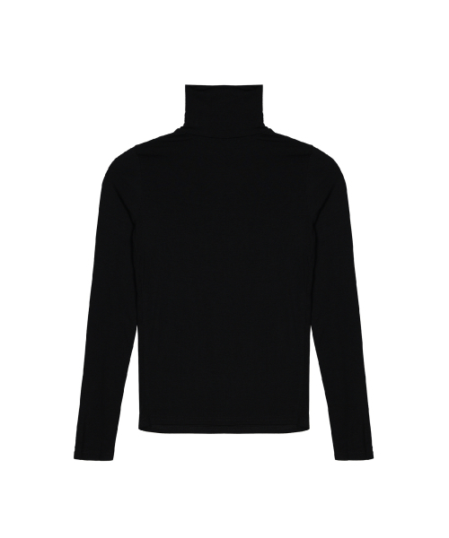 NICK&NICOLE（ニックアンドニコール）の「[ESSENTIAL] MINIMAL SPAN TURTLENECK_BLACK（Tシャツ/カットソー・レディース・その他・FREE）」の4枚目の写真