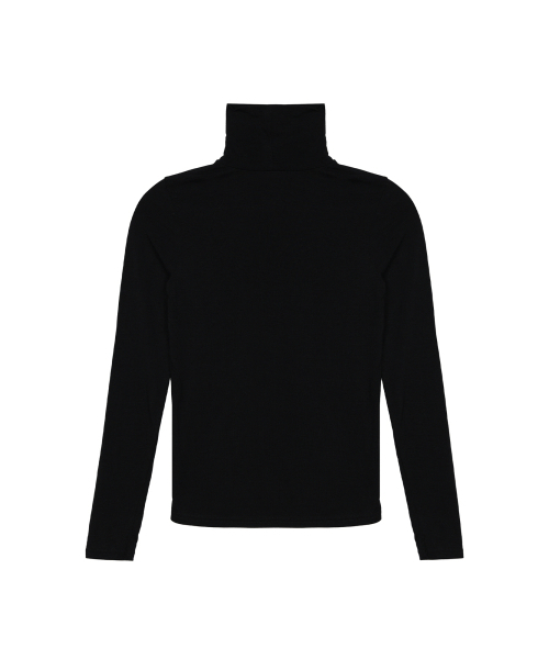 NICK&NICOLE（ニックアンドニコール）の「[ESSENTIAL] MINIMAL SPAN TURTLENECK_BLACK（Tシャツ/カットソー・レディース・その他・FREE）」の5枚目の写真