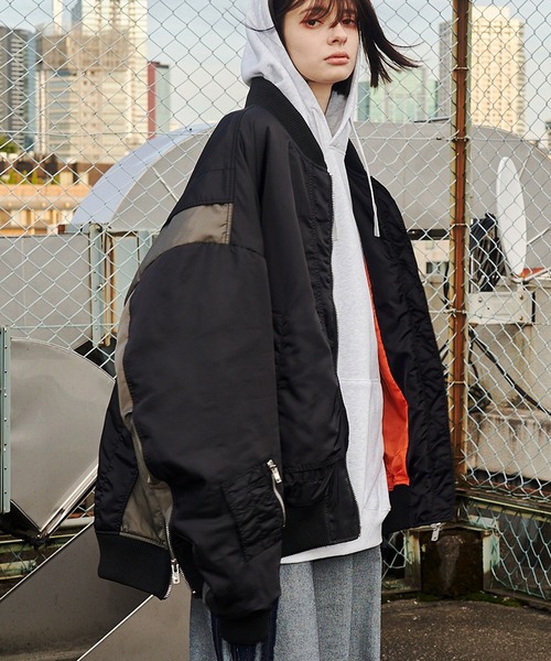 UNISEX】OVERSPEC MA-1 JACKET/オーバースペックMA-1（MA-1）｜SeeSew