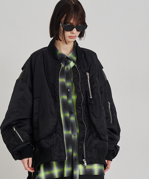 UNISEX】OVERSPEC MA-1 JACKET/オーバースペックMA-1（MA-1）｜SeeSew