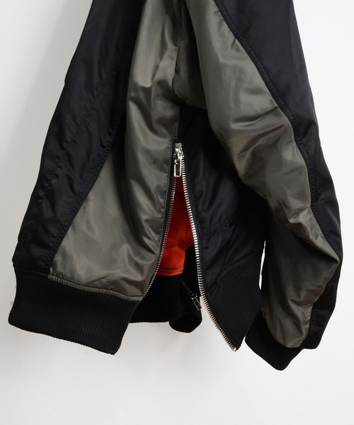 SeeSew（シーソー）の「【UNISEX】OVERSPEC MA-1 JACKET/オーバー