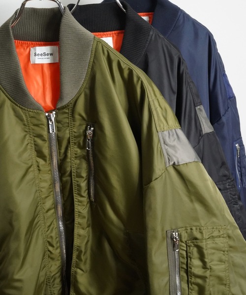 UNISEX】OVERSPEC MA-1 JACKET/オーバースペックMA-1（MA-1）｜SeeSew