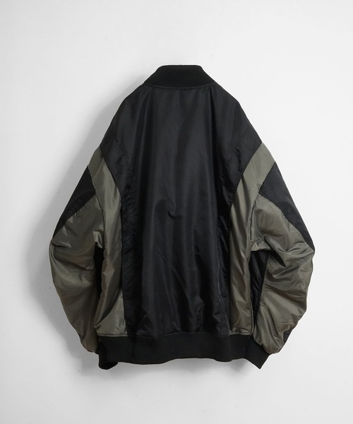 SeeSew（シーソー）の「【UNISEX】OVERSPEC MA-1 JACKET/オーバー