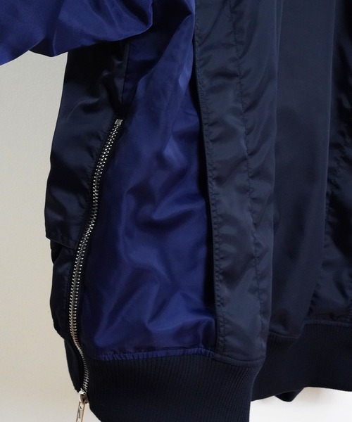 SeeSew（シーソー）の「【UNISEX】OVERSPEC MA-1 JACKET/オーバー