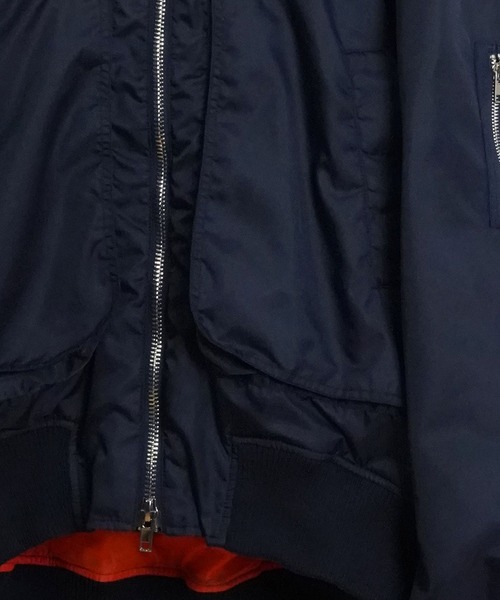 SeeSew（シーソー）の「【UNISEX】OVERSPEC MA-1 JACKET/オーバー