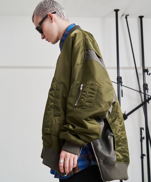 SeeSew シーソー OVERSPEC MA-1 JACKET L UNISEX】OVERSPEC MA-1 JACKET/オーバースペックMA-1（MA-1）｜SeeSew