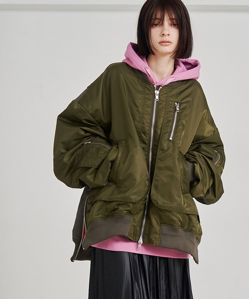 UNISEX】OVERSPEC MA-1 JACKET/オーバースペックMA-1（MA-1）｜SeeSew