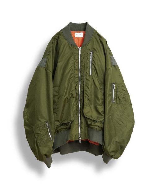 SeeSew（シーソー）の「【UNISEX】OVERSPEC MA-1 JACKET/オーバー