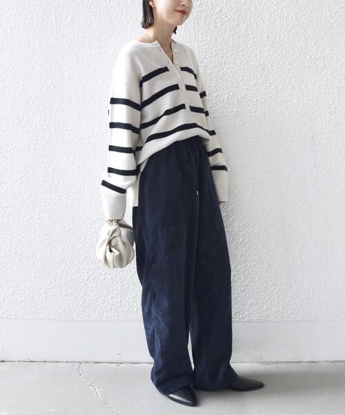 セール】〈洗濯機可能〉TUMUGITO(R) コーデュロイ ドロスト パンツ 2