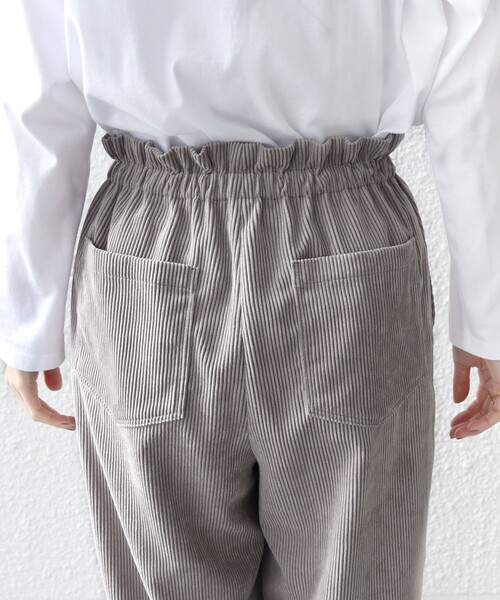 セール】〈洗濯機可能〉TUMUGITO(R) コーデュロイ ドロスト パンツ 2