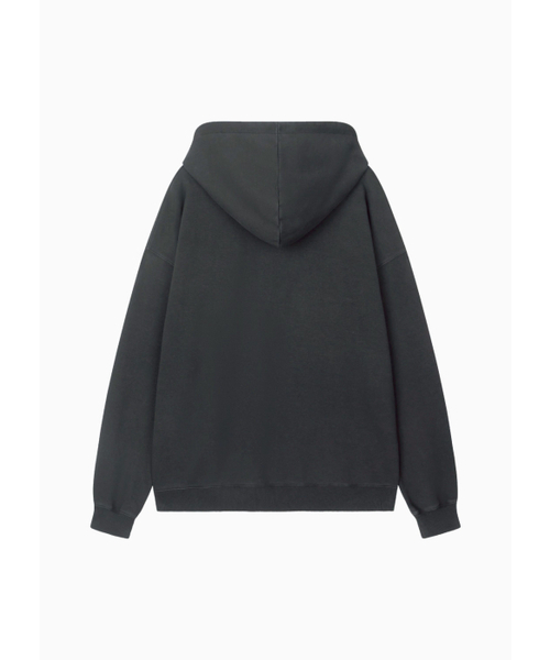 LIMELIGHT APPAREL(ライムライトアパレル)の「アパレルピグメントアーチロゴオーバーサイズフードパーカー(ブラック/ブルー)(パーカー・メンズ・その他・SMALL/MEDIUM/LARGE/X-LARGE)」の3枚目の写真