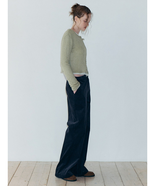 ETMON(エトモン)の「Corduroy Flare Pants, Navy(その他パンツ・レディース・その他・SMALL/MEDIUM)」の2枚目の写真
