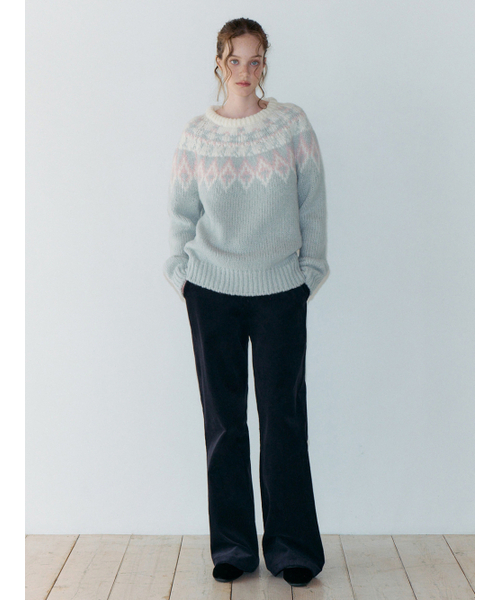 ETMON(エトモン)の「Corduroy Flare Pants, Navy(その他パンツ・レディース・その他・SMALL/MEDIUM)」の4枚目の写真