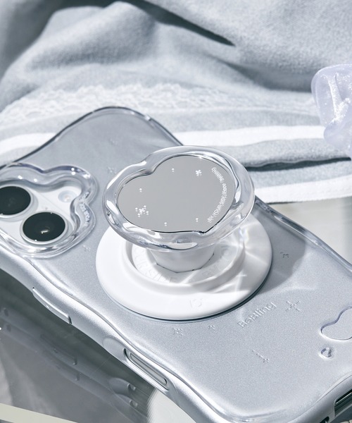 iFace(アイフェイス)の「iFace BeBling 2 MagSynq Grip Holder MagSafe対応(スマホグッズ・レディース・ブラック/クリア/ブルー・FREE)」の3枚目の写真