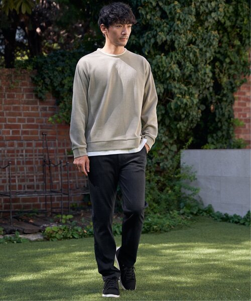 ikka（イッカ）の「モールワッフルフェイクレイヤードプルオーバー（スウェット・メンズ・ベージュ/チャコール/ブルー/ブラウン系その他/ワイン・M/L/XL/S）」の13枚目の写真