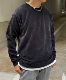 ikka | モールワッフルフェイクレイヤードプルオーバー(スウェット)