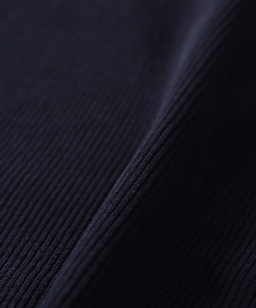 DRESSLAVE(ドレスレイブ)の「rib slim fit pull(リブスリムフィットプルオーバー)(Tシャツ/カットソー・レディース・ホワイト/ネイビー/ブルー・38)」の16枚目の写真