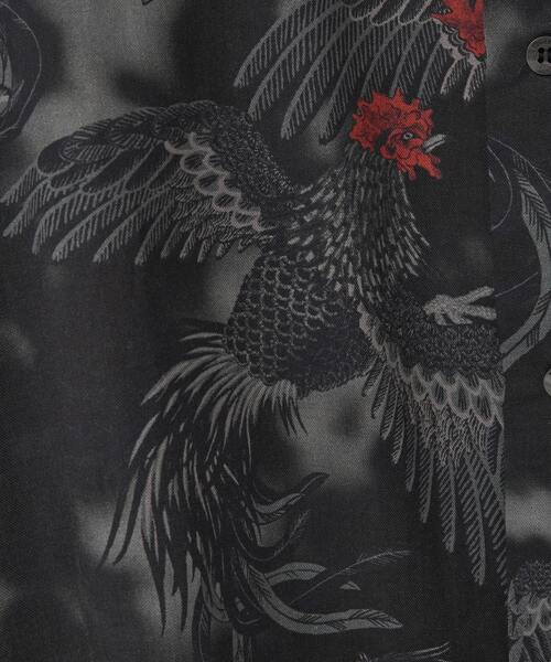 NIPOALOHA（ニポアロハ）の「【NIPOALOHA】"軍鶏-SHAMO" LONG SLEEVE WOOL SHIRT（シャツ/ブラウス・メンズ・ボルドー/スミクロ・SMALL/MEDIUM）」の16枚目の写真