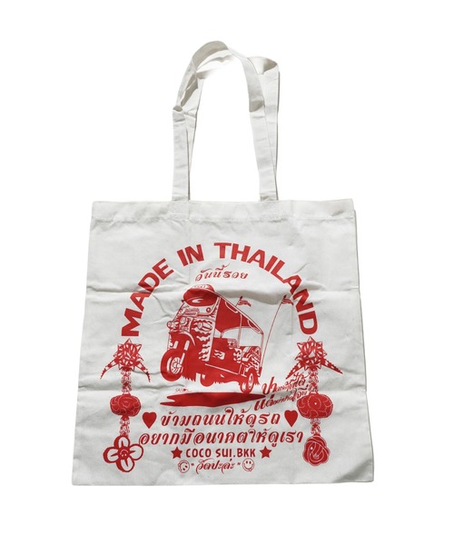 misto accessories（ミストアクセサリーズ）の「【COCO SUI】トートバッグ　tuktuk/ tiger（トートバッグ・レディース・レッド系その他/レッド系その他2・FREE）」の5枚目の写真