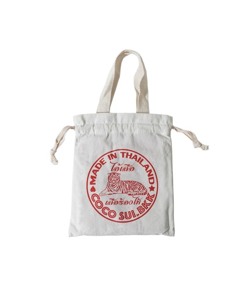 misto accessories（ミストアクセサリーズ）の「【COCO SUI】トートバッグ　tuktuk/ tiger（トートバッグ・レディース・レッド系その他/レッド系その他2・FREE）」の8枚目の写真