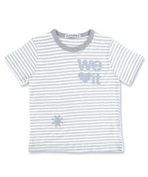 ウィラブイットストライプTシャツ_グレー