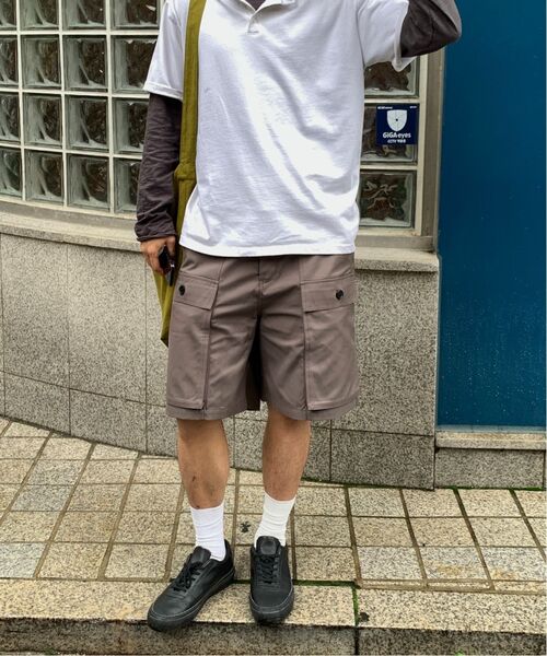 FABREGAT(ファブレガ)の「チノカーゴバミューダパンツ(レッドビーン)(その他パンツ・メンズ・その他・1/2/3)」の3枚目の写真