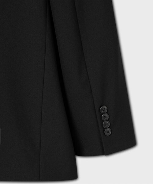 NONBLANK(ノンブランク)の「W11 セミオーバーフィットブレザー_BLACK(テーラードジャケット・メンズ・その他・MEDIUM/LARGE/X-LARGE/XX-LARGE)」の5枚目の写真