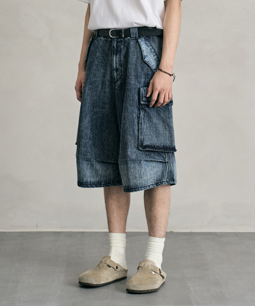 DECET(デケト)の「M51 フィールドデニムショーツ DCPT061BlueA(その他パンツ・メンズ・その他・34/32/30/26/28)」の4枚目の写真