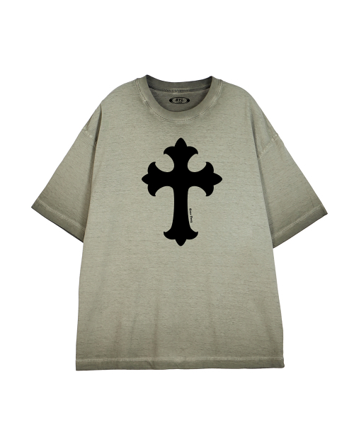 BY.L(バイエル)の「クロスピグメント半袖Tシャツカーキ(Tシャツ/カットソー・メンズ・その他・MEDIUM/LARGE/X-LARGE/XX-LARGE)」の2枚目の写真