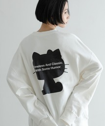 LOWRYS FARM | LFM(U)【HELLO KITTY】スウェットクルー　608019(スウェット)