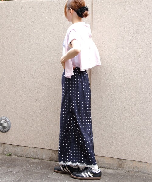 THE SHINZONE(ザ シンゾーン)の「THE SHINZONE/シンゾーン ポルカドットリーバーズレーススカート POLKA DOT LEAVERS LACE SKIRT 26MMSSK04(スカート・レディース・ネイビー・M)」の11枚目の写真