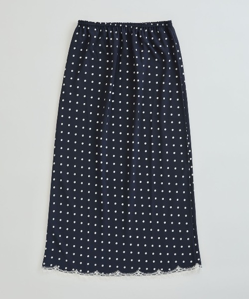 THE SHINZONE(ザ シンゾーン)の「THE SHINZONE/シンゾーン ポルカドットリーバーズレーススカート POLKA DOT LEAVERS LACE SKIRT 26MMSSK04(スカート・レディース・ネイビー・M)」の13枚目の写真