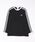 adidas�i�A�f�B�_�X�j�́uadidas �A�f�B�_�X U 3STRIPES LS TEE �����O�X���[�u KE3546 BLACK�iT�V���c/�J�b�g�\�[�j�v�b�u���b�N