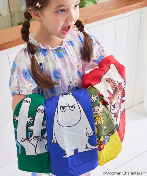 MOOMIN(ムーミン)の「【MOOMIN/ムーミン】別注 総柄エコバッグ(エコバッグ/サブバッグ・キッズ・グリーン/レッド/イエロー/ブルー・FREE)」の11枚目の写真