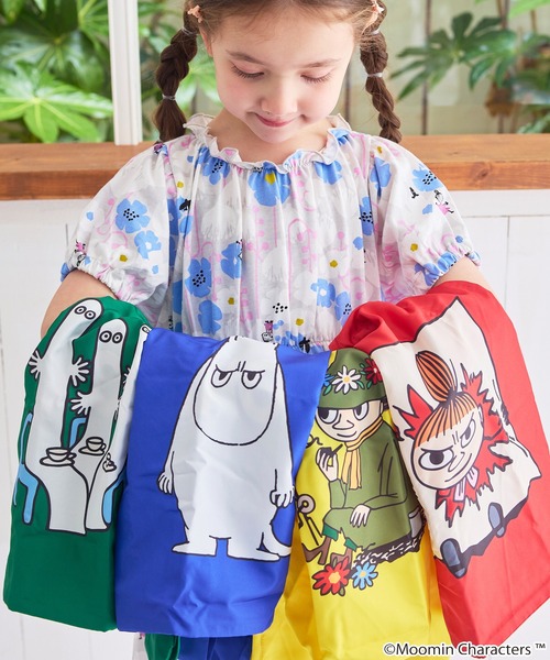 MOOMIN(ムーミン)の「【MOOMIN/ムーミン】別注 総柄エコバッグ(エコバッグ/サブバッグ・キッズ・グリーン/レッド/イエロー/ブルー・FREE)」の12枚目の写真