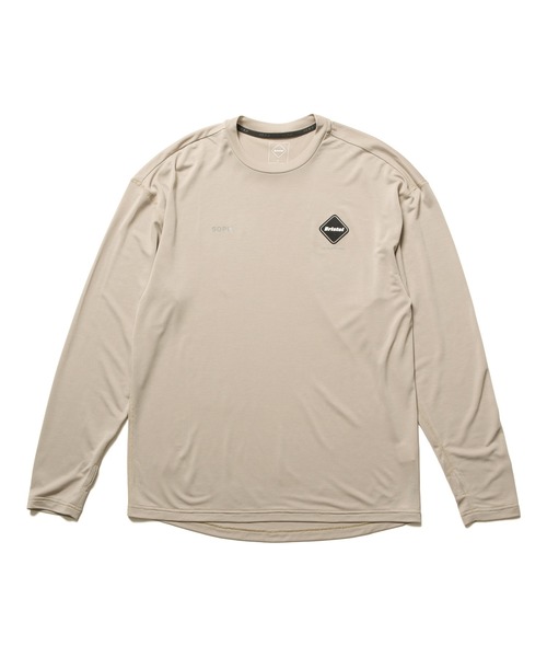 F.C.Real Bristol(エフシーレアルブリストル)の「POLARTEC L/S WORKOUT TOP(Tシャツ/カットソー・メンズ・グレイッシュベージュ/ブラック/チャコールグレー・SMALL/MEDIUM/LARGE/X-LARGE)」の3枚目の写真